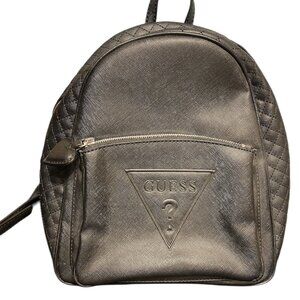 Vintage GUESS Mini Small Backpack Purse Women's Bag - Black